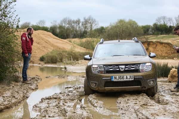 Car Stuck in Mud