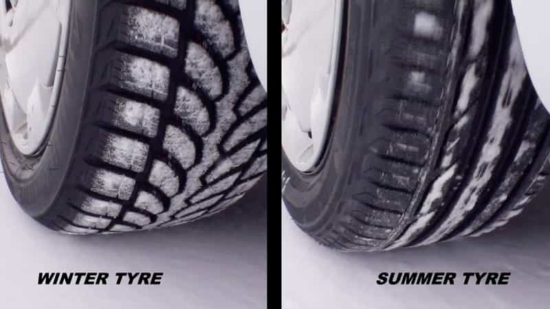 winter tires in summer