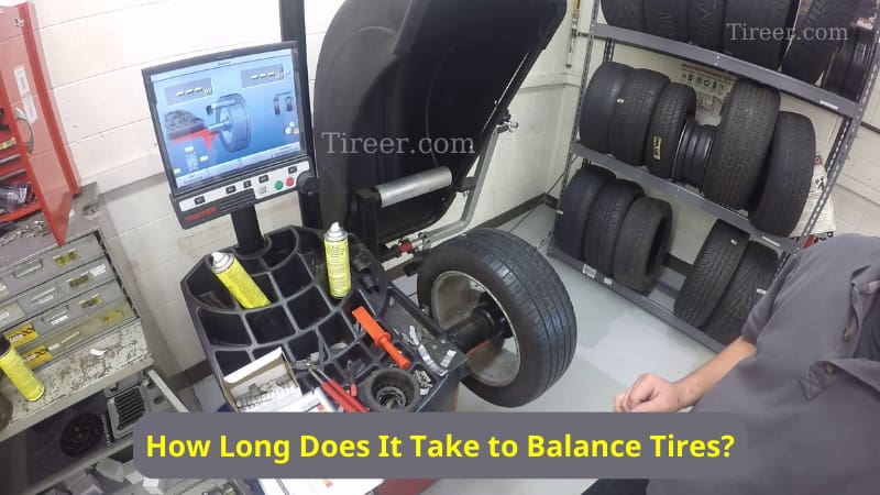 how long does it take to balance tires