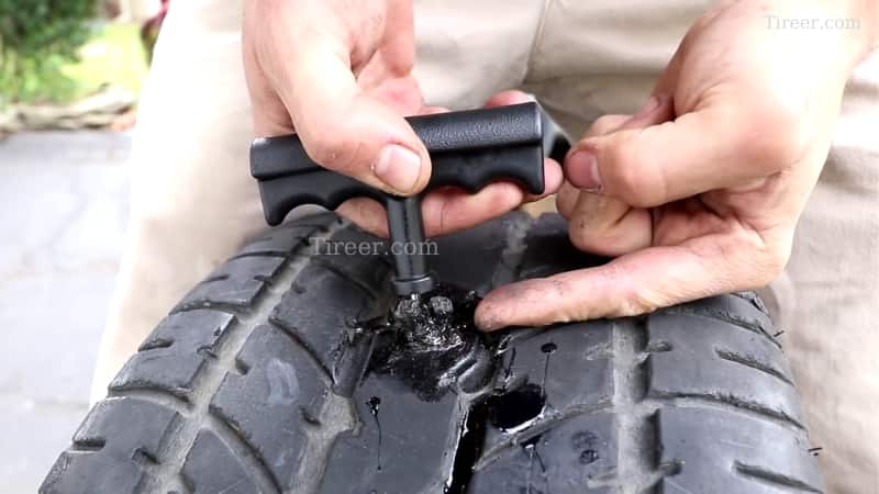 Plugging a tire is a popular and convenient option for repairing a puncture while on the road