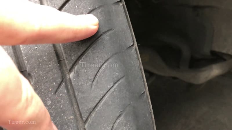Inner tire wear on front tires