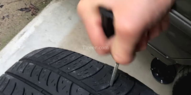 Use the reamer tool will help the plug adhere better to the tire