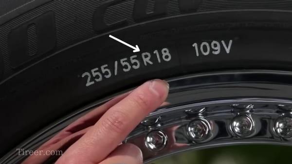 The letter 'R' in tire markings stands for "Radial"