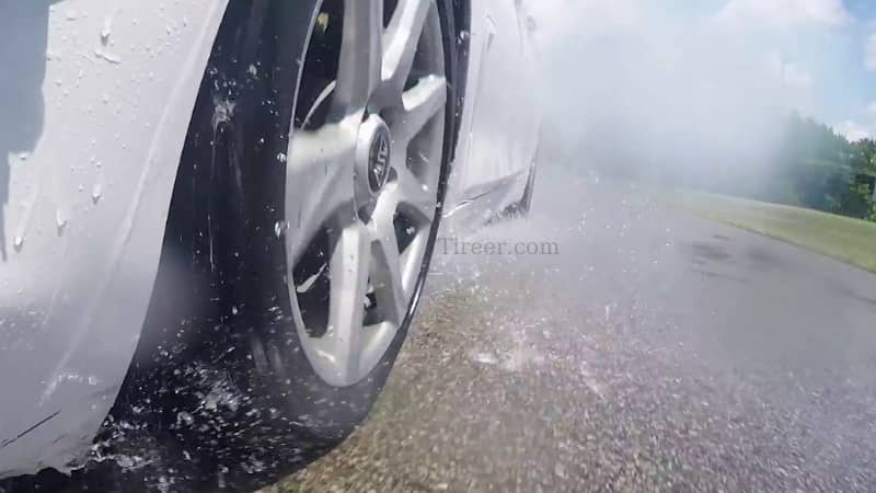 What is hydroplaning?